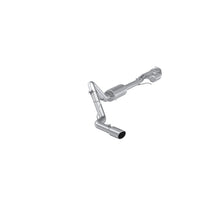 Load image into Gallery viewer, MBRP 19-24 GM 1500 Silverado/Sierra 2.7L Alum. Steel 3 Cat-Back w/ Single Side 4in Single Wall Tip - S5019AL