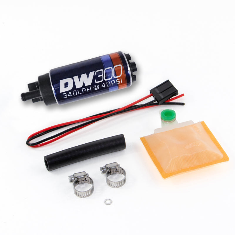 DeatschWerks 340 LPH In-Tank Fuel Pump w/ Universal Set Up Kit - 9-301-1000