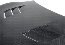 Load image into Gallery viewer, Seibon 12-13 BRZ/FRS TS Style Carbon Fiber Hood - HD1213SCNFRS-TS