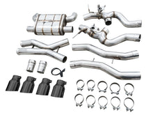 Load image into Gallery viewer, AWE Tuning SwitchPath Cat-Back Exhaust for BMW G8X M3/M4 - Diamond Black Tips - 3025-42480