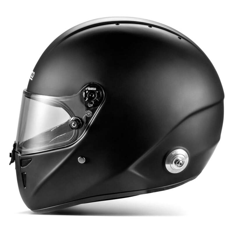 SPARCO Stealth RF Helmet - Large - Matte Black/Black - BRH0007B0K0100L