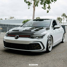 Load image into Gallery viewer, Seibon 2022-2023 Volkswagen Golf GTI/R DV-Style Carbon Fiber Hood - HD22VWG8-DV