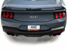 Load image into Gallery viewer, AWE 2024 Ford Mustang GT Fastback S650 RWD Track Edition Cat-Back Exhaust w/ Quad Diamond Black Tips - 3020-43650
