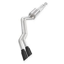 Load image into Gallery viewer, Stainless Works 2020-21 Silverado HD 6.6L Redline Catback Black Tips - CT220CBR-B