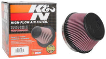 Load image into Gallery viewer, K&amp;N Universal Clamp-On Air Filter 6in FLG / 7-1/2in B / 5-1/8in T / 4in H - RU-1009