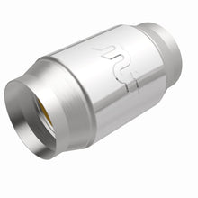 Load image into Gallery viewer, MagnaFlow Premium High Flow Metallic Converter 5in OD - 4in In / 4in Out - 69012