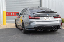Load image into Gallery viewer, Dinan 21-27 BMW M3/M4 (G80/G82/G83) Valved Axleback Exhaust System - Black Tips - D660-0093-BLK