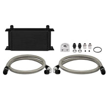 Load image into Gallery viewer, Mishimoto Universal 19 Row Oil Cooler Kit - Black - MMOC-ULBK