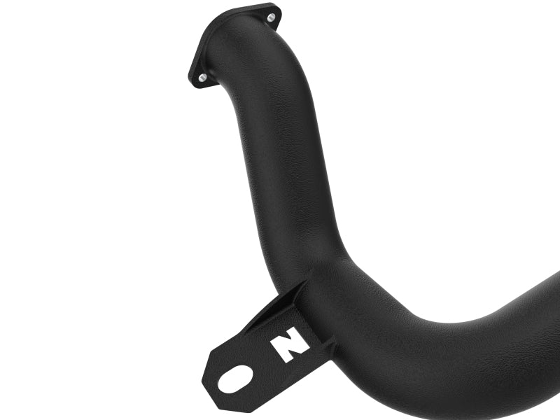 aFe 19-22 Hyundai Veloster N L4 2.0L BladeRunner 2.25in to 2.50in Aluminum Hot Charge Pipe - Black - 46-20648-B