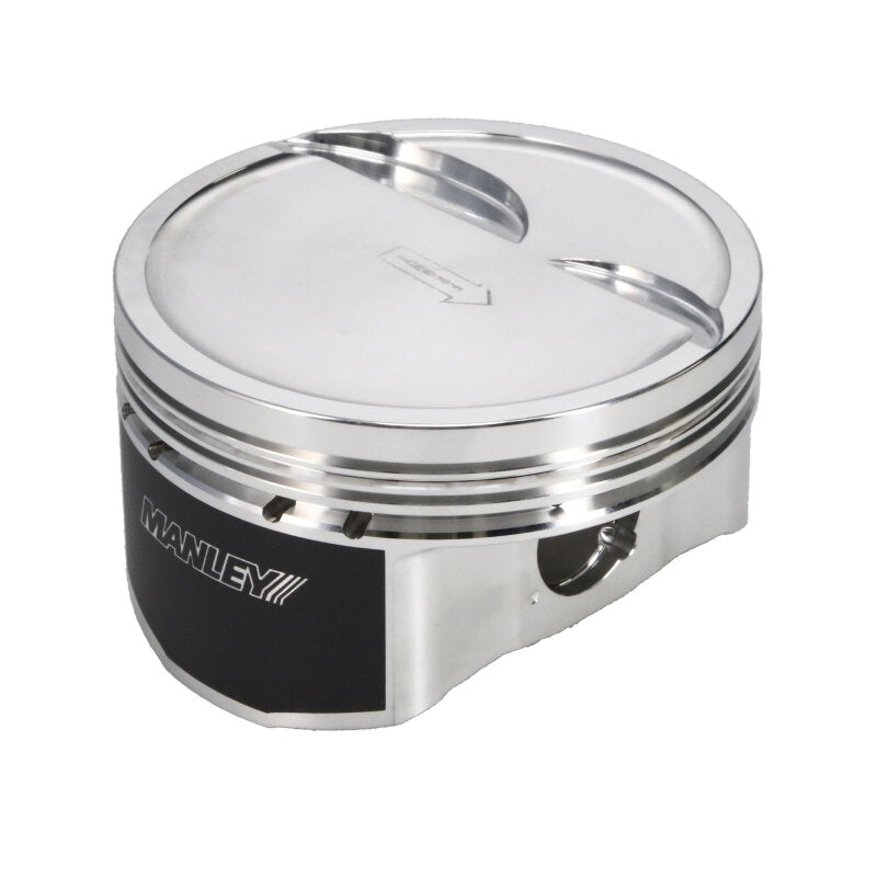 Manley Chevrolet LS Piston Set - 3.905in Bore 1.304in CH, -10.00 CC - 596107C-8