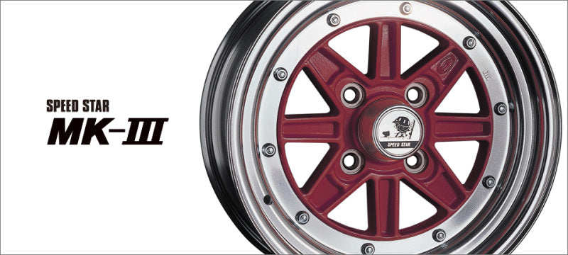 SSR MK-III 15x8 4x114.3 +00 Offset Gun Metallic Wheel *SPECIAL ORDER-NO RETURNS OR CANCELLATIONS* - M315800+0004GGM