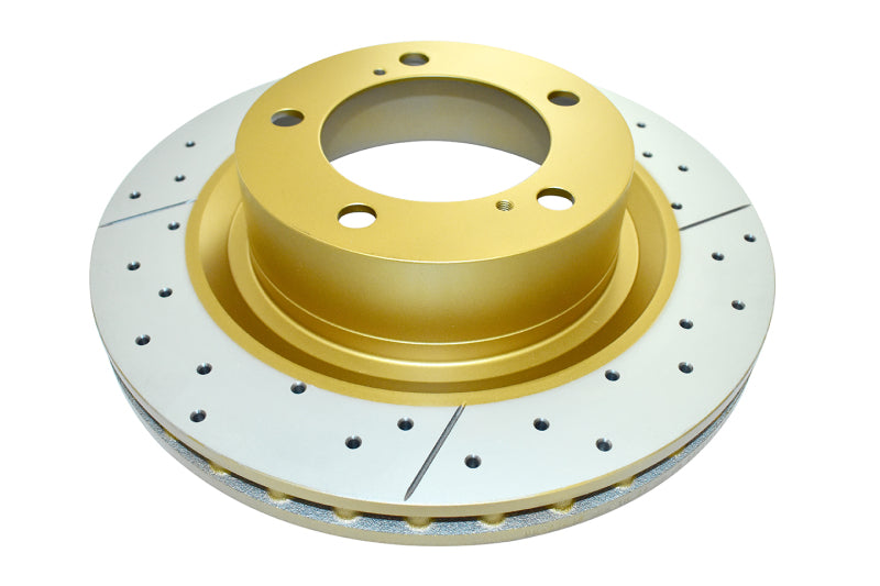 DBA 08-21 Lexus LX570 Front Drilled & Slotted Street Series Rotor - DBA2724X