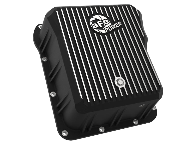 aFe Power Cover Trans Pan Machined Trans Pan GM Diesel Trucks 01-12 V8-6.6L Machined - 46-70072