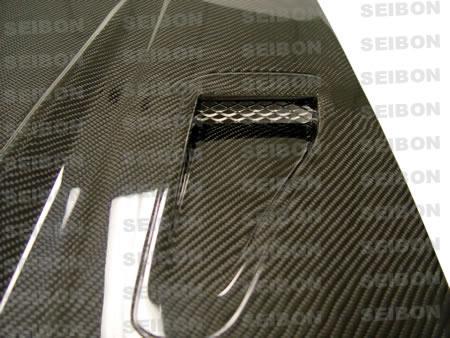 Seibon 99-01 Nissan S15 DVII Carbon Fiber Hood - HD9901NSS15-DVII