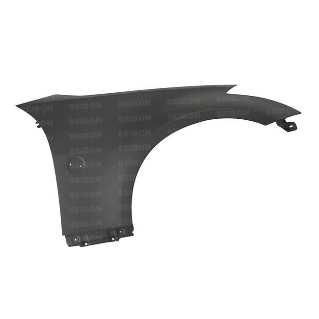 Seibon 09-10 Nissan GT-R R35 OEM Dry Carbon Fiber Fenders - FF0910NSGTR-OE-DRY