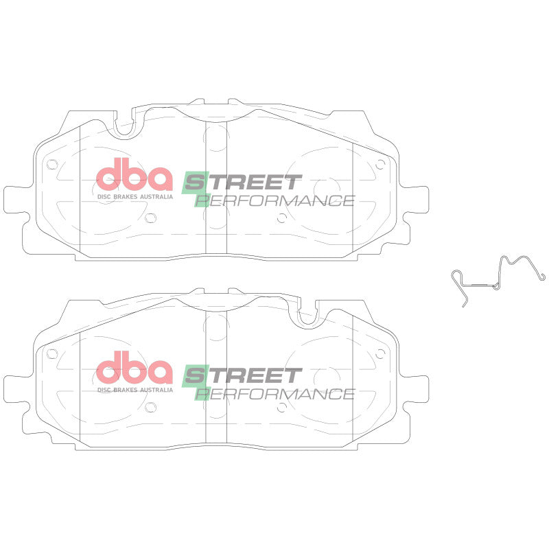 DBA 19-21 Audi A8 Quattro (w/375mm Front Rotor) Front SP Performance Brake Pads - DB15030SP