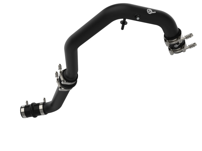 aFe Bladerunner Intercoolers I/C Tubes Hot/Cold 2021+ Ford F-150 V6-2.7L (tt) - Black - 46-20474-B