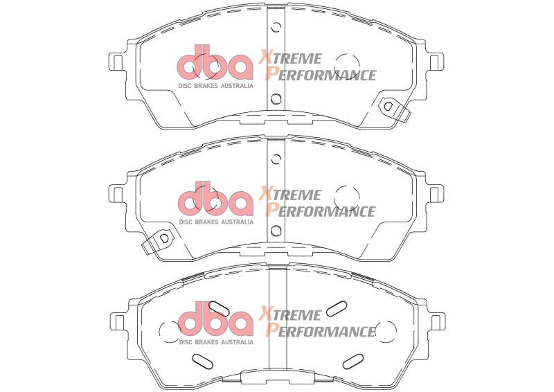 DBA 07-15 Audi Q7 (w/o Performance Pkg/352mm Front Rotor) XP Performance Front Brake Pads - DB2379XP