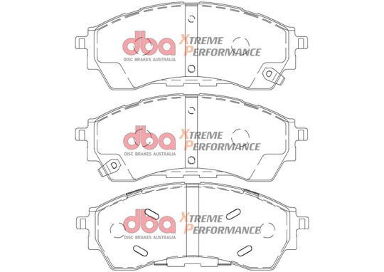 DBA 07-15 Audi Q7 (w/o Performance Pkg/352mm Front Rotor) XP Performance Front Brake Pads - DB2379XP