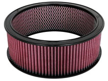Load image into Gallery viewer, aFe MagnumFLOW Air Filters Round Racing P5R A/F RR P5R 14OD x 12ID x 5H E/M (Blk/Red) - 18-11416