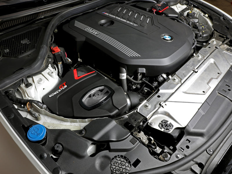 aFe Momentum GT Cold Air Intake System w/Pro Dry S Filter 20-21 BMW M340i (G20) 3.0 L6 (t) N58 - 50-70060D