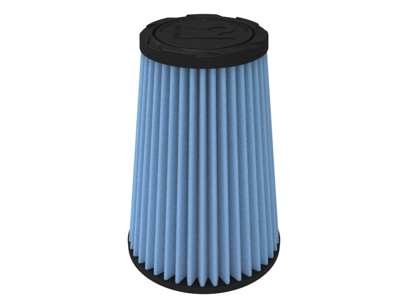 aFe POWER Universal Clamp-On Air Filter / D2 Dura-Dry Media 2-1/2in F x 5in B x 3-1/2in T x 7inH - 21-25507V