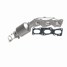 Load image into Gallery viewer, MagnaFlow OEM Grade Federal / EPA Compliant Manif Catalytic Converter 09-11 Hyundai Genesis V6 3.8L - 52778