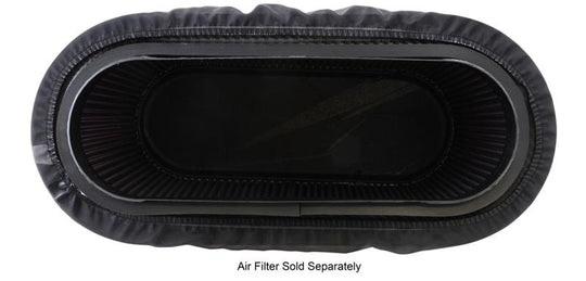 K&N Air Filter Wrap - Black - 4.313in Base ID x 4.75in Top ID x 6.75in H - 100-8521DK