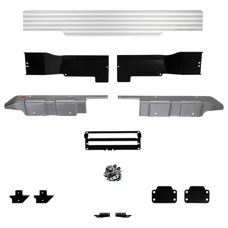 ARB Summit Raw Rear Bumper 15On Hilux Suit Oe Towbar - 3614150