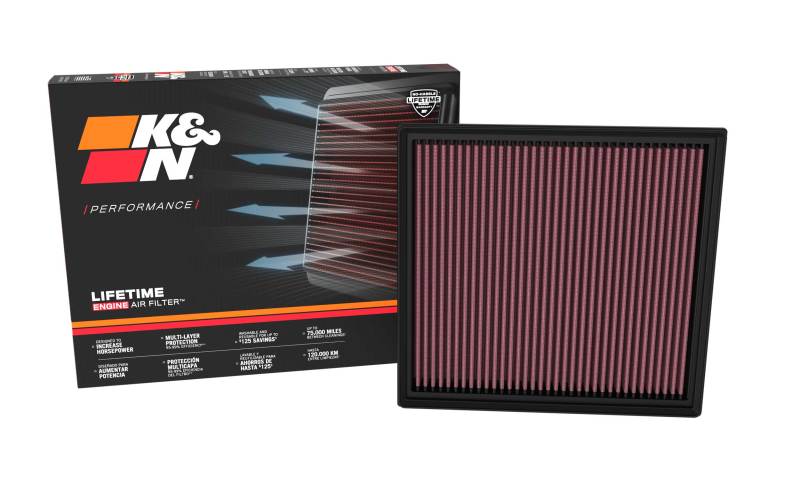 K&N 21-24 Ford E350/E450 Super Duty Replacement Air Filter - 33-5138