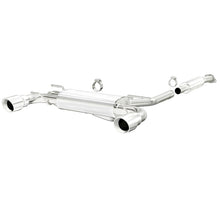 Load image into Gallery viewer, MagnaFlow 13 Scion FR-S / 13 Subaru BRZ Dual Split Rear Exit Stainless Cat Back Performance Exhaust - 15157