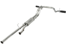 Load image into Gallery viewer, aFe MACHForce XP 2-1/2in to 3in 409 SS Cat-Back Exhaust w/ Black Tips 10-17 Toyota Tundra V8 5.7L - 49-46014-B