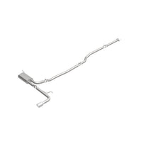 Load image into Gallery viewer, MagnaFlow Cat Back, SS, 2.5in, Street, Single Straight Pass. Polished 4in Tip, 2015 Ford Fusion 2.5L - 19096