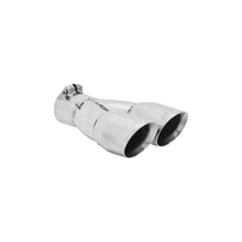 Load image into Gallery viewer, Flowmaster SS Tip 2.50in.IN X 3in. Dual Angle Clamp - 15307