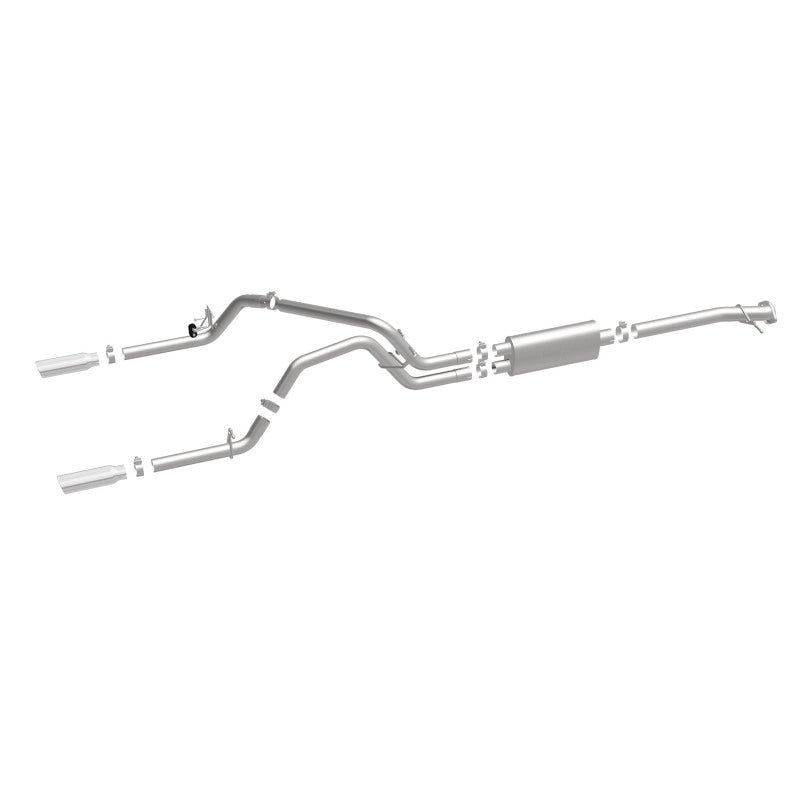 MagnaFlow Stainless Cat-Back Exhaust 2015 Chevy Colorado/GMC Canyon Dual Split Rear Exit 3.5in - 19019