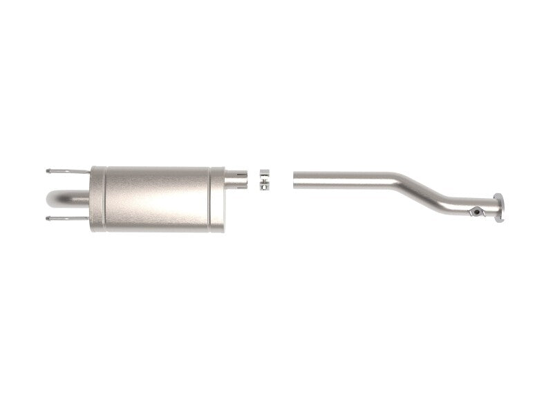aFe 00-04 Toyota Tacoma ROCK BASHER 2.5in 409 SS Cat-Back Exhaust - L4-2.7L / V6-3.5L - 49-46066