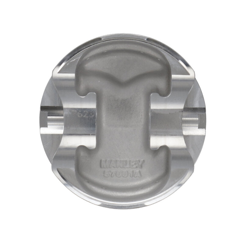 Manley Small Block Chevy 4.125in Bore - 1in CD - -20 cc Dish Platinum Series Pistons - 593930-8