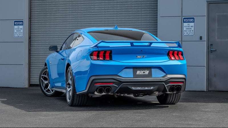 Borla 2024 Ford Mustang GT 5.0L V8 w/ Active Exhaust S-Type Axle-Back Exhaust System - Carbon Fiber - 11985CFBA