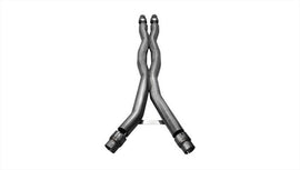Corsa 2015-2024 Ford Mustang GT 5.0 3in Double X Pipe Will Fit Factory Exhaust - 14327