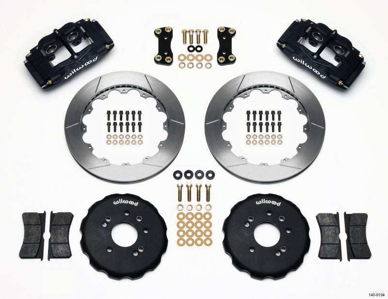 Wilwood FSLI4 Front Hat Kit 13.00in Nissan 240SX - 140-9194