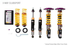 KW Porsche 911 GT3RS 991.2 Without OE NoseLift Clubsport Coilover Kit 3-Way - 39771266