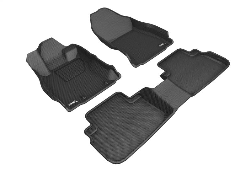 3D MAXpider 19-24 Subaru Forester Kagu Black Full Set - L1SB02401509