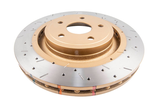 DBA 06-10 Jeep Grand Cherokee SRT-8 360mm Dia Front Drilled & Slotted T3 4000 Series Rotor - DBA42532XS