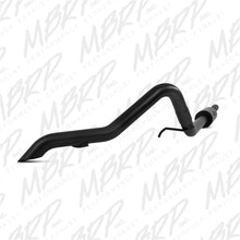 Load image into Gallery viewer, MBRP 12 Jeep Wrangler/Rubicon 3.6L V6 Cat Back Single Rear Exit Off-Road Black Exhaust - S5530BLK