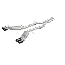 Load image into Gallery viewer, MagnaFlow SYS Cat-Back 2015-2017 Cadillac CTS-V 6.2L Quad 4in Carbon Fiber Tips - 19011
