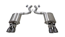 Load image into Gallery viewer, Corsa 2018-2023 Ford Mustang GT Fastback 5.0L 3in Sport Axle-Back Exhaust w/ 4in Gunmetal Tips - 21002GNM