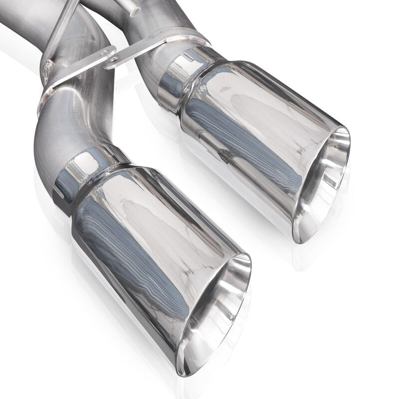 Stainless Works 15-19 Ford F150 5.0L Lightning Exit Catback System w/ 4in Tips - FT18CBFT