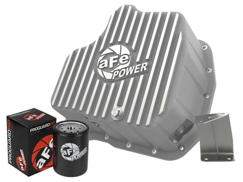 aFe POWER Engine Oil Pan GM Diesel Trucks 01-10 V8-6.6L (td) LB7/LLY/LBZ/LMM - 46-71070A
