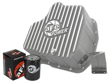 Load image into Gallery viewer, aFe Power 11-16 GM Diesel 2500HD / 3500HD V8-6.6L (TD) Street Series Engine Oil Pan Raw w/ Machined - 46-71080A