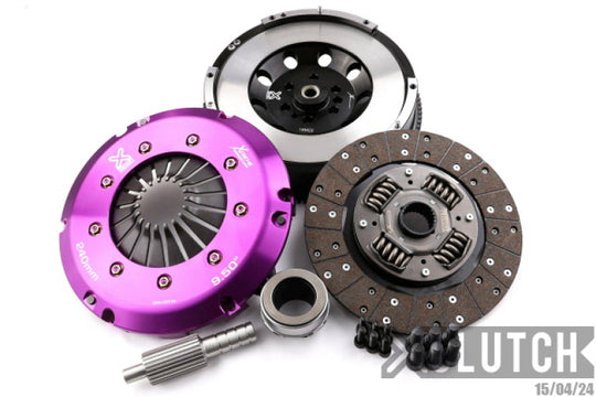XClutch 2011 BMW 1 Series M Base 3.0L Stage 1 Sprung Organic Clutch Kit (6 Bolt/PB in Flywheel) - XKBM24566-1A